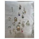Collection of 24 Crystal Glassware and Figurines