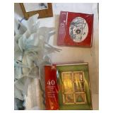 Assortment of Christmas Decorations and Accessories