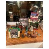 Assorted Holiday Village Scene with Accessories