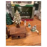 Assorted Holiday Village Scene with Accessories