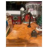 Assorted Holiday Village Scene with Accessories