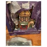 Set of 6 Holiday Village Collectibles