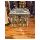 Set of 6 Holiday Village Collectibles