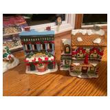 Holiday Village Collection with Houses and Figurines