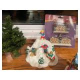 Holiday Village Collection with Houses and Figurines