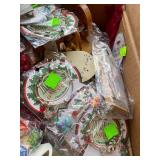 Collection of Holiday Decorations and Village Sets