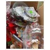 Collection of Holiday Decorations and Village Sets