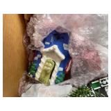 Collection of Holiday Decorations and Village Sets