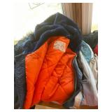 Assortment of Vintage and Modern Outerwear and Clothing