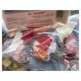 Crafting and Sewing Set with Vintage Tapestry and Needlecraft Supplies