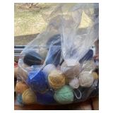 Crafting and Sewing Set with Vintage Tapestry and Needlecraft Supplies