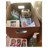 Collection of Assorted Christmas Ornaments and Decorations