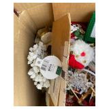 Collection of Assorted Christmas Ornaments and Decorations