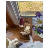 Assorted Vintage Collectibles Lot: Figurines, Glassware, and Decor