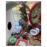Large Assortment of Christmas Decorations
