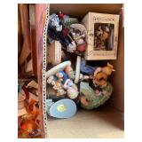 Collection of Assorted Home Decor and Vintage Figurines