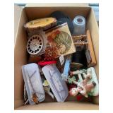 Collection of Assorted Home Decor and Vintage Figurines