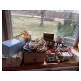 Assorted Collection of Home Decor Items and Trinkets