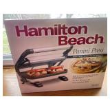 Hamilton Beach Panini Press Gourmet Sandwich Maker