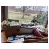 Collection of Assorted Fabrics and Textiles with Patterns