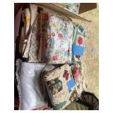 Collection of Assorted Fabrics and Textiles with Patterns