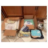 Lot of Craft Supplies and Decorative Items