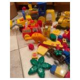 Large Collection of Assorted LEGO Duplo and Toy Vehicles