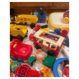 Large Collection of Assorted LEGO Duplo and Toy Vehicles