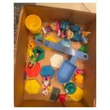 Collection of Assorted Vintage Toys Including Cars and Figures