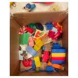 Collection of Assorted Vintage Toys Including Cars and Figures