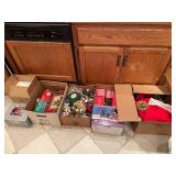 Large Assortment of Christmas Decorations and Collectibles