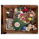 Large Assortment of Christmas Decorations and Collectibles