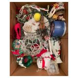 Large Assortment of Christmas Decorations and Collectibles