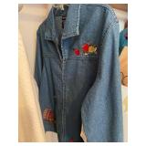 Collection of Ladies Tops and Jackets with Embroidered Designs in Various Sizes