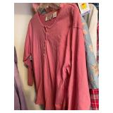 Collection of Ladies Tops and Jackets with Embroidered Designs in Various Sizes