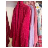 Collection of Ladies Tops and Jackets with Embroidered Designs in Various Sizes