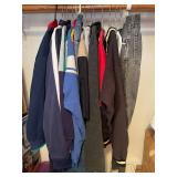 Collection of Mixed-Brand Clothing with Wrangler Jeans