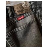 Collection of Mixed-Brand Clothing with Wrangler Jeans