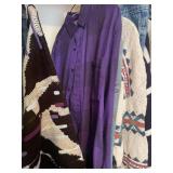 Collection of Assorted Clothing including Sweaters and Jeans