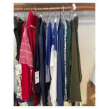 Collection of Vintage XL to 3XL Clothing Including Cardigans, Blazers, and Shirts