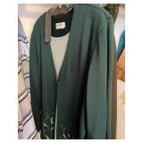 Collection of Vintage XL to 3XL Clothing Including Cardigans, Blazers, and Shirts