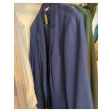 Collection of Vintage XL to 3XL Clothing Including Cardigans, Blazers, and Shirts