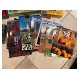 Collection of Farm & Ranch Magazines and 3D Jigsaw Puzzles