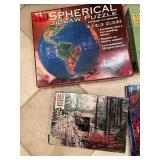 Collection of Farm & Ranch Magazines and 3D Jigsaw Puzzles