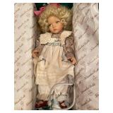 Pair of Collectible Mother Goose Dolls by Knowles - Mary and Little Boy Blue