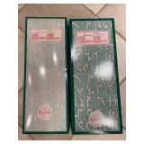 Pair of Collectible Mother Goose Dolls by Knowles - Mary and Little Boy Blue