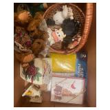 Collection of Mixed Household Items Including Decor and Kitchenware