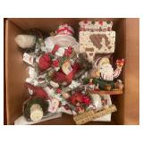 Assorted Holiday Themed Decorations and Ornaments Collection