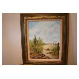 24in by 28in canvas painting...