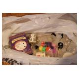 Moose decor, glass chess board and ...